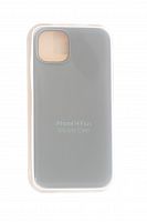 Чехол-накладка для iPhone 14 Plus VEGLAS SILICONE CASE закрытый молочно-белый (10) - фото