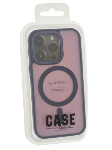 Чехол-накладка для iPhone 15 Pro VEGLAS Fog Magnetic фиолетовый оптом, в розницу Центр Компаньон фото 4