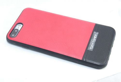 Чехол-накладка для iPhone 7/8 Plus TOP FASHION Комбо TPU красный пакет - фото фото 3