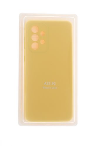 Чехол-накладка для Samsung A335F A33 VEGLAS SILICONE CASE закрытый желтый (20) - оптовая продажа Чехол-накладка для Samsung A335F A33 VEGLAS SILICONE CASE закрытый желтый (20) - фото