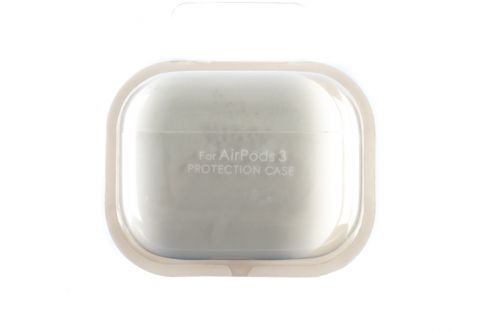 Чехол для наушников Airpods 3 Flannelette белый - оптовая продажа Чехол для наушников Airpods 3 Flannelette белый - фото