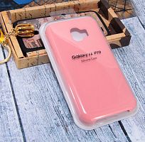 Чехол-накладка для Samsung J250 J2 2018 SILICONE CASE розовый - фото