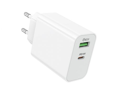 СЗУ Type-C BOROFONE BA106A Stellar 3A PD20W QC3.0 белый - фото фото 2