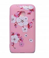 Купить Чехол-накладка для Samsung J105 FASHION Розовое TPU стразы Вид 10 оптом, в розницу в ОРЦ Компаньон