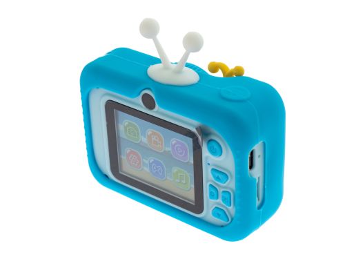 Детская игрушка фотоаппарат Q1 синий оптом, в розницу Центр Компаньон фото 3