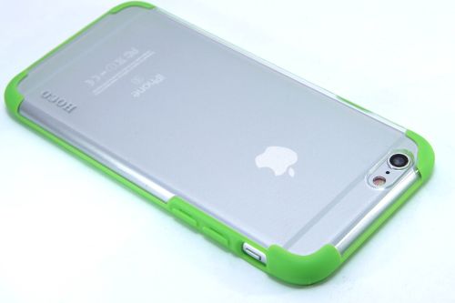 Чехол-накладка для iPhone 6/6S HOCO STEEL PC+TPU зеленый оптом, в розницу Центр Компаньон фото 3