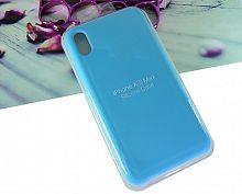 Купить Чехол-накладка для iPhone XS Max SILICONE CASE голубой (16) оптом, в розницу в ОРЦ Компаньон