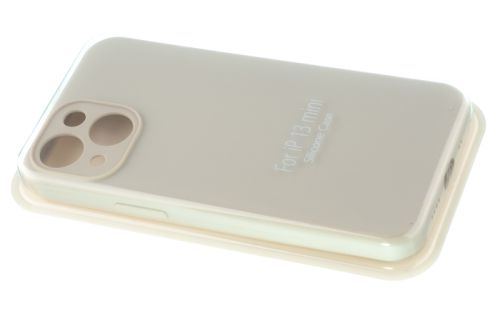 Чехол-накладка для iPhone 13 Mini VEGLAS SILICONE CASE NL Защита камеры кремовый (11) оптом, в розницу Центр Компаньон фото 2