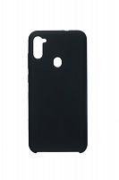 Чехол-накладка для Samsung A115 A11 SILICONE CASE OP черный (3) - фото