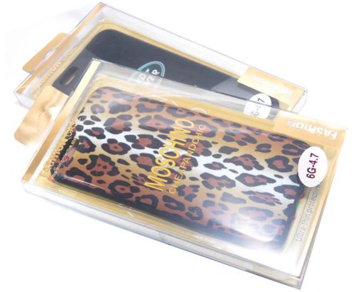Чехол-накладка для iPhone 6/6S IMAGE TPU MOSCHINO леопард оптом, в розницу Центр Компаньон фото 3