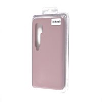 Чехол-накладка для XIAOMI Mi Note 10 VEGLAS SILICONE CASE закрытый светло-розовый (18) - фото
