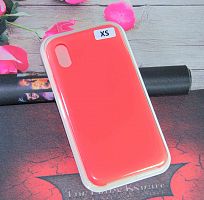 Купить Чехол-накладка для iPhone X/XS VEGLAS SILICONE CASE NL ярко-розовый (29) оптом, в розницу в ОРЦ Компаньон