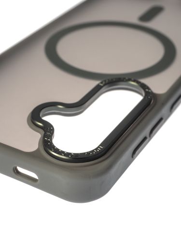Чехол-накладка для Samsung S921 S24 VEGLAS Fog Magnetic серый - оптовая продажа фото 4 Чехол-накладка для Samsung S921 S24 VEGLAS Fog Magnetic серый - фото фото 4