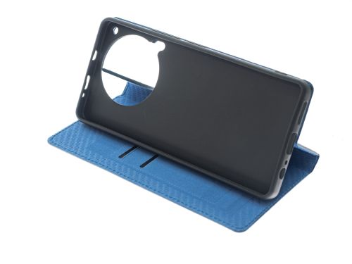 Чехол-книжка для Tecno Camon 30 VEGLAS RICH синий - оптовая продажа фото 4 Чехол-книжка для Tecno Camon 30 VEGLAS RICH синий - фото фото 4