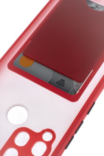 Чехол-накладка для REALME C25S VEGLAS Fog Pocket красный оптом, в розницу Центр Компаньон фото 3