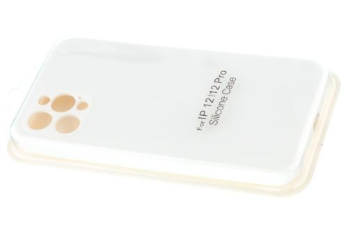 Чехол-накладка для iPhone 12 Pro VEGLAS SILICONE CASE NL Защита камеры белый (9) оптом, в розницу Центр Компаньон фото 2