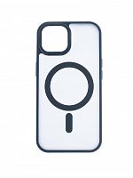 Чехол-накладка для iPhone 15 VEGLAS Fog Magnetic темно-синий - фото