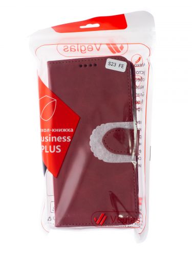 Чехол-книжка для Samsung S711B S23 FE VEGLAS BUSINESS PLUS красный оптом, в розницу Центр Компаньон фото 5