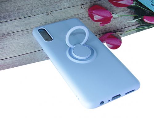 Чехол-накладка для Samsung A505F A50 SOFT TOUCH TPU КОЛЬЦО сиреневый - оптовая продажа Чехол-накладка для Samsung A505F A50 SOFT TOUCH TPU КОЛЬЦО сиреневый - фото