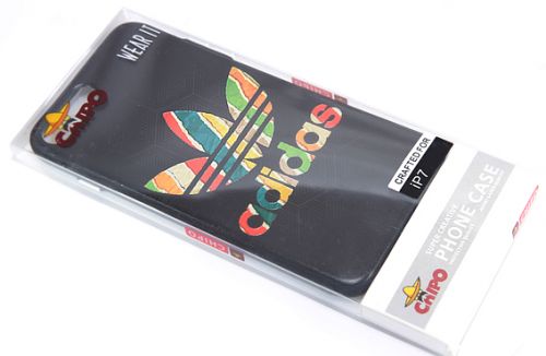 Чехол-накладка для iPhone 7/8/SE CHIPO ADIDAS Logo Black - фото фото 2