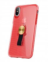 Купить Чехол-накладка для iPhone X/XS HOCO OUSONG PC+TPU красная оптом, в розницу в ОРЦ Компаньон