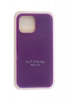 Купить Чехол-накладка для iPhone 13 Pro Max VEGLAS SILICONE CASE NL закрытый фиолетовый (45) оптом, в розницу в ОРЦ Компаньон