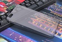 Чехол-накладка для HUAWEI P8 Lite JZZS TPU у/т пакет черная - фото