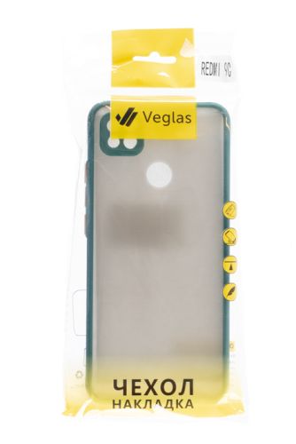 Чехол-накладка для XIAOMI Redmi 9C VEGLAS Fog зеленый оптом, в розницу Центр Компаньон фото 3