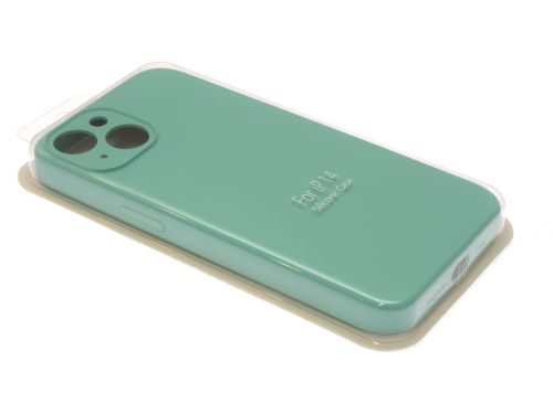 Чехол-накладка для iPhone 14 VEGLAS SILICONE CASE Защита камеры светло-бирюзовый (44) - оптовая продажа фото 3 Чехол-накладка для iPhone 14 VEGLAS SILICONE CASE Защита камеры светло-бирюзовый (44) - фото фото 3