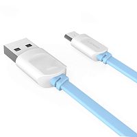 Купить Кабель USB-Micro USB USAMS US-SJ020 U-TRANS 1м синий оптом, в розницу в ОРЦ Компаньон