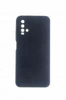 Чехол-накладка для XIAOMI Redmi 9T SILICONE CASE OP закрытый черный (3) - фото