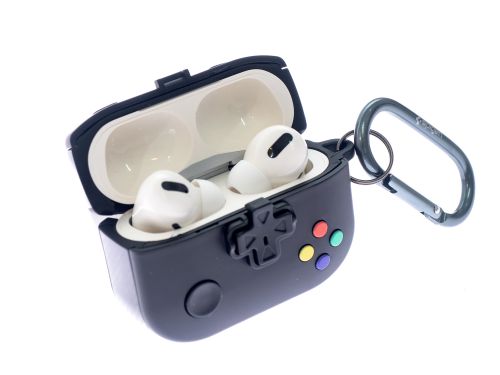 Чехол для наушников Airpods Pro Game #2 черный - оптовая продажа фото 3 Чехол для наушников Airpods Pro Game #2 черный - фото фото 3
