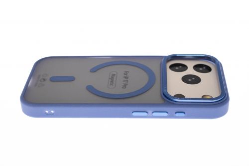 Чехол-накладка для iPhone 17 Pro VEGLAS Fog Magnetic синий - фото фото 4
