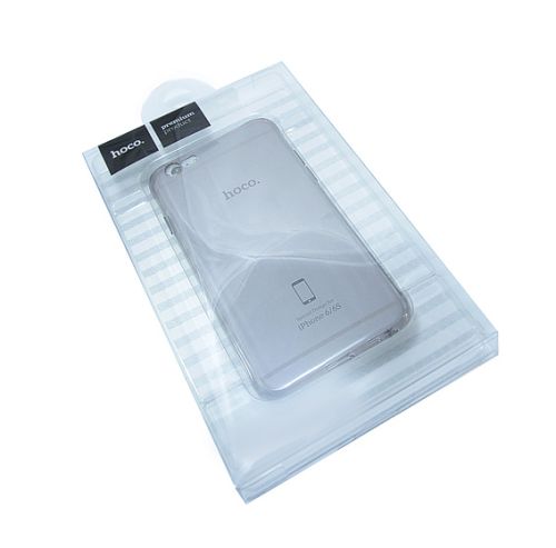 Чехол-накладка для iPhone 6/6S HOCO LIGHT TPU черный оптом, в розницу Центр Компаньон фото 3