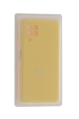 Чехол-накладка для Samsung A225F A22 SILICONE CASE закрытый желтый (20) - оптовая продажа Чехол-накладка для Samsung A225F A22 SILICONE CASE закрытый желтый (20) - фото