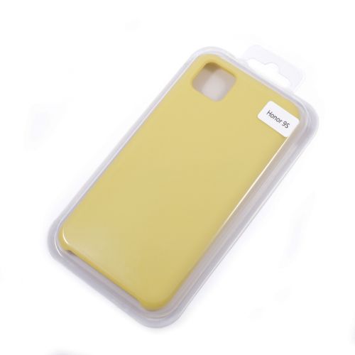 Чехол-накладка для HUAWEI Honor 9S/Y5P SILICONE CASE NL желтый (20) - фото фото 2