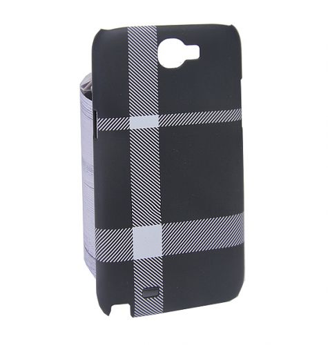 Чехол-накладка для Samsung N7100 Gal NoteII PROTECTIVE черн рис - фото