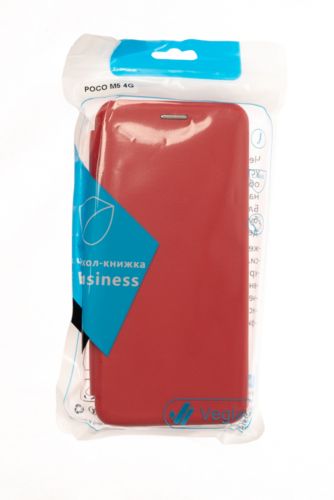 Чехол-книжка для XIAOMI Poco M5 VEGLAS BUSINESS красный - оптовая продажа фото 5 Чехол-книжка для XIAOMI Poco M5 VEGLAS BUSINESS красный - фото фото 5