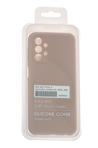 Чехол-накладка для Samsung A235F A23 SILICONE CASE OP закрытый светло-розовый (18) оптом, в розницу Центр Компаньон фото 4