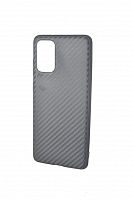 Чехол-накладка для Samsung G985 S20 Plus CARBON TPU черный - фото