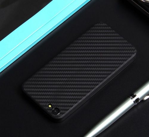 Чехол-накладка для iPhone 5/5S/SE CARBON TPU черный - фото фото 3