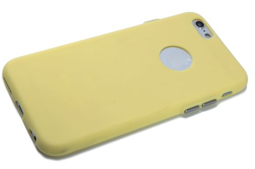 Чехол-накладка для iPhone 6/6S AiMee Отверстие желтый оптом, в розницу Центр Компаньон фото 3
