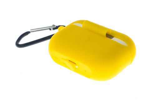 Чехол для наушников Airpods Pro 2 Silicone желтый оптом, в розницу Центр Компаньон фото 3