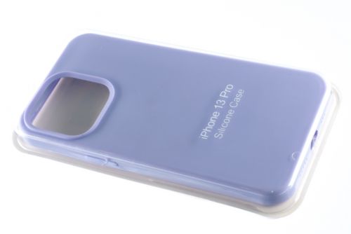 Чехол-накладка для iPhone 13 Pro SILICONE CASE закрытый сиреневый (41) - оптовая продажа фото 2 Чехол-накладка для iPhone 13 Pro SILICONE CASE закрытый сиреневый (41) - фото фото 2