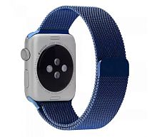 Купить Ремешок для Apple Watch Milanese 38/40mm синий оптом, в розницу в ОРЦ Компаньон