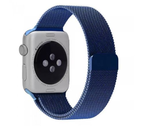 Ремешок для Apple Watch Milanese 42/44mm синий оптом, в розницу Центр Компаньон