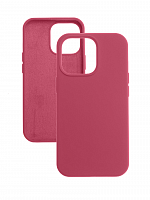 Чехол-накладка для iPhone 14 VEGLAS SILICONE CASE закрытый малиновый (36) - фото