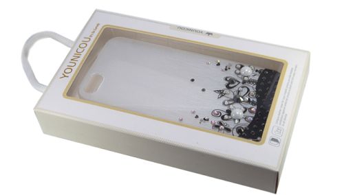 Чехол-накладка для iPhone 5/5S/SE YOUNICOU стразы PC оптом, в розницу Центр Компаньон фото 20