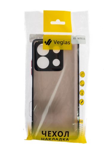 Чехол-накладка для XIAOMI Redmi Note 13 5G VEGLAS Fog черный оптом, в розницу Центр Компаньон фото 3