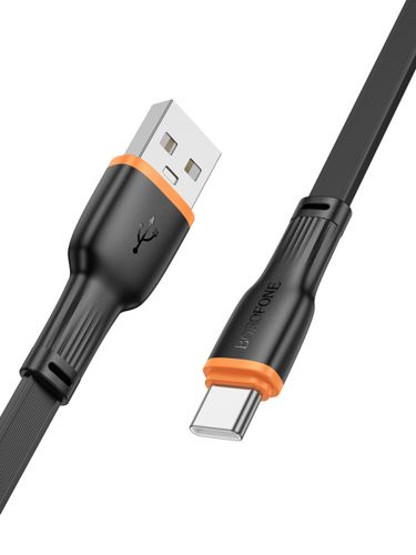 Кабель USB Type-C BOROFONE BX118 3A 1м черный - фото фото 3